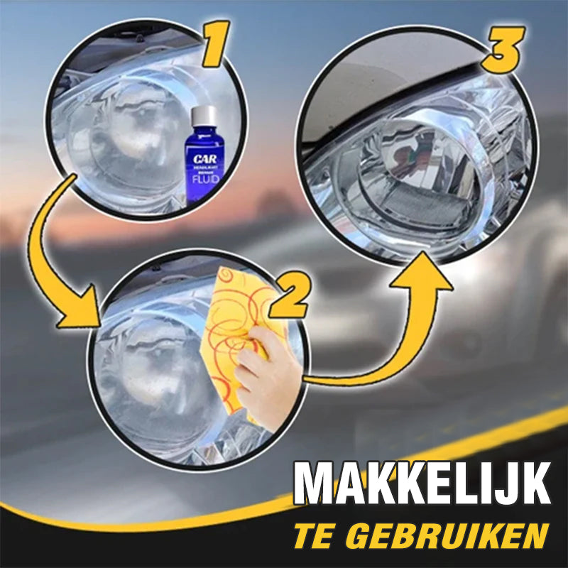Spray voor reparatie van autokoplampen