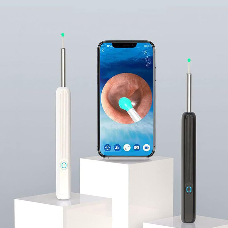 Draadloze slimme visuele oorreiniger