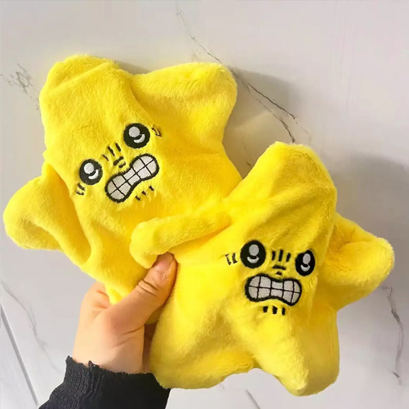 Dansend boos zeester grap speelgoed