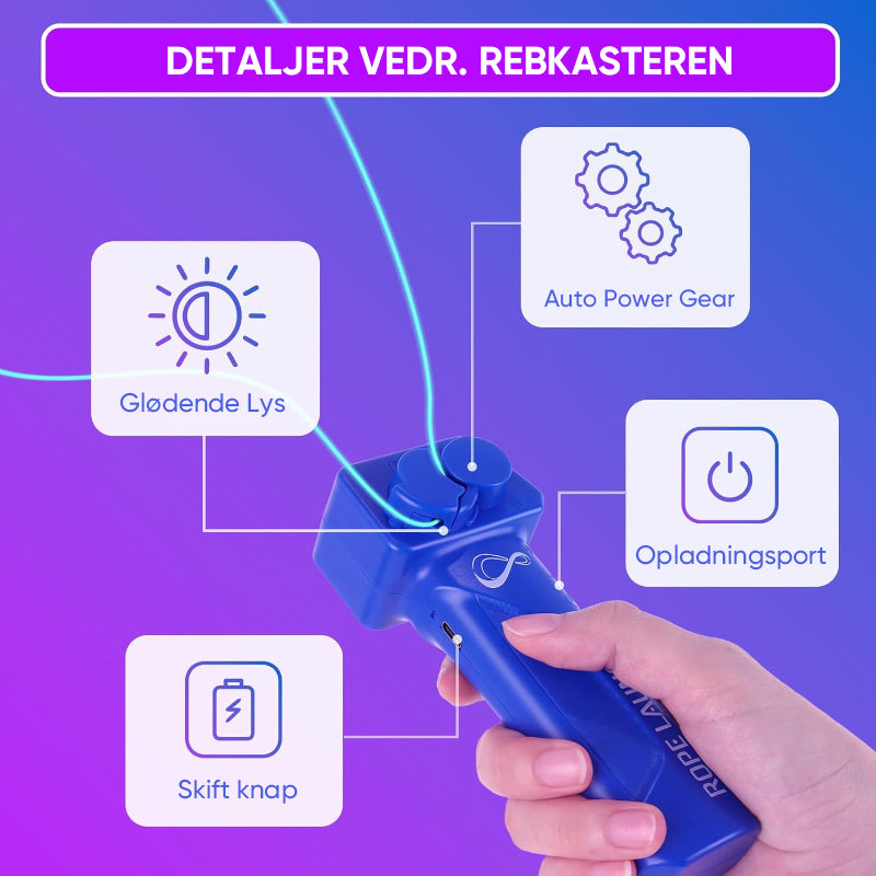 Draagbare touwwerper Loop Fidget-speelgoed