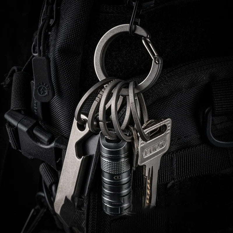 Karabijnhaak sleutelhangerclip