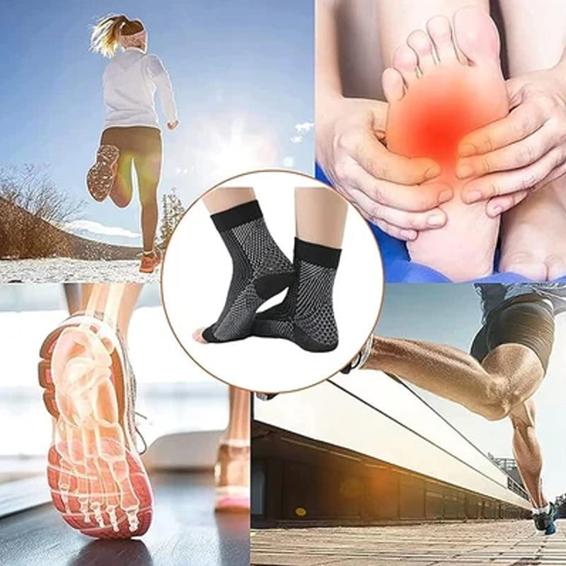 Verzacht verlichting Sokken