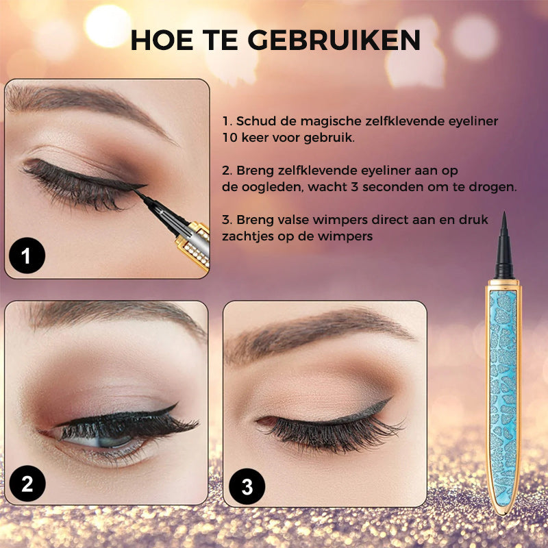 Zelfklevend Langdurig Eyeliner Wimperlijmpotlood