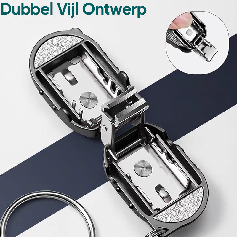 Portable Mini Folding Nail Clippers Keychain