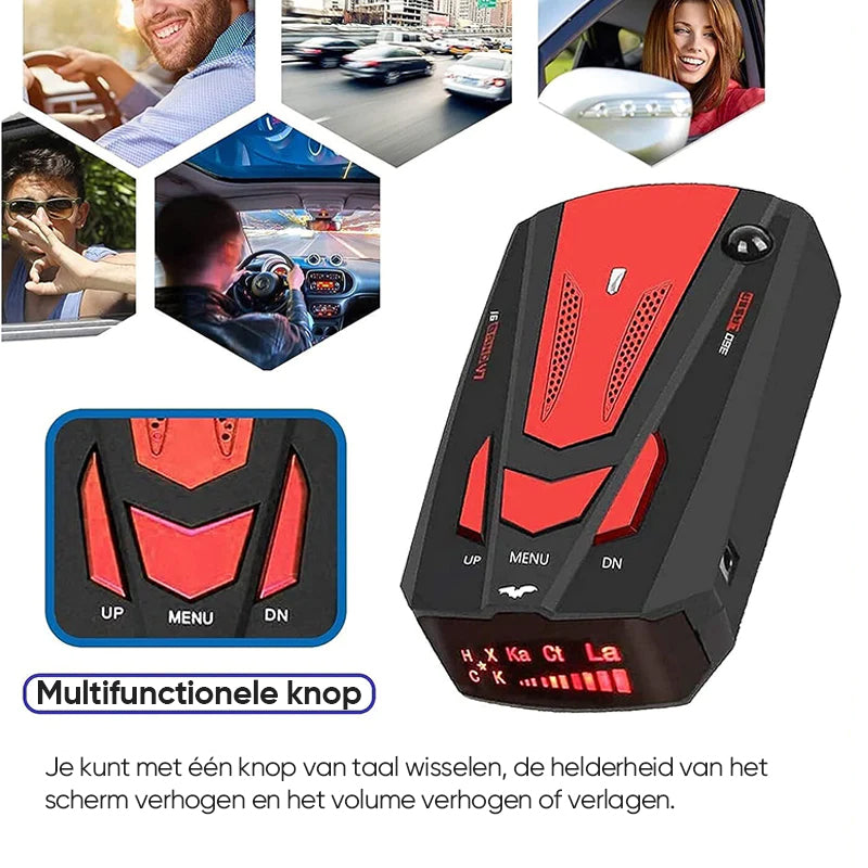 Voertuigsnelheidsdetector