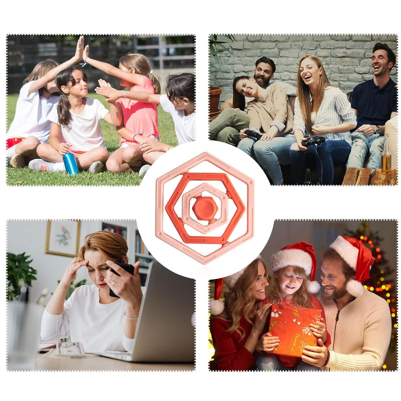 DE POTLOODGREEP Hexle Fidget-speeltje