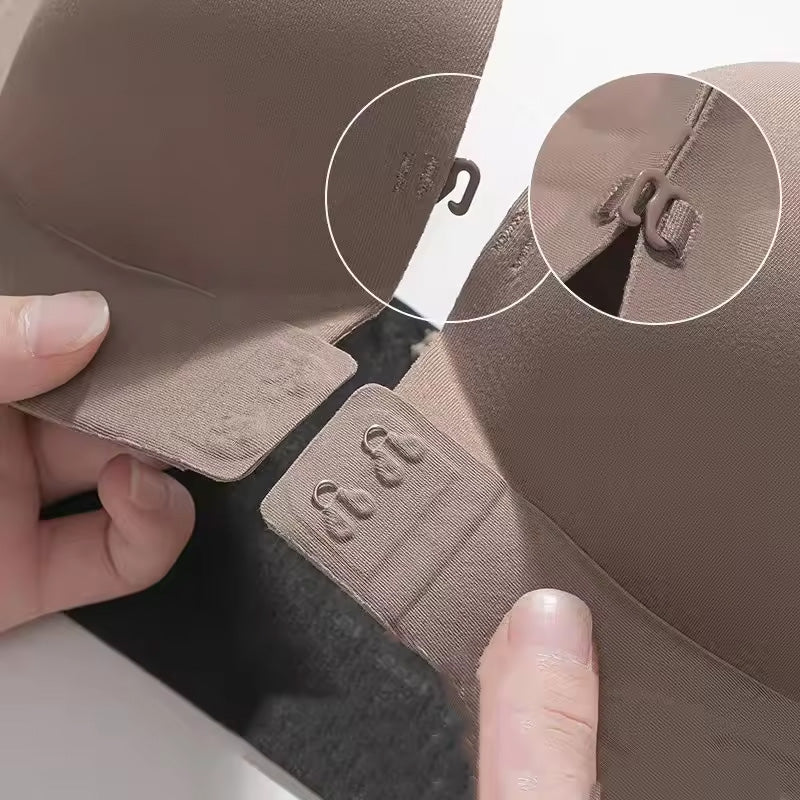 Strapless bh met antislipsluiting en voorsluiting voor dames