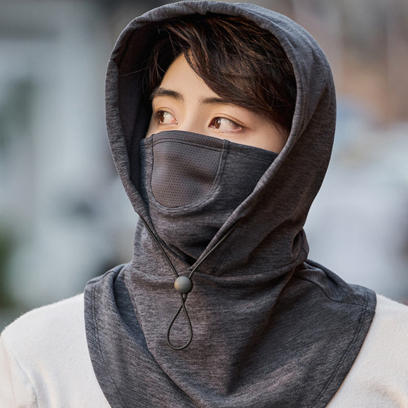Hooded Face Mask met Nackwarmer voor Fietsen