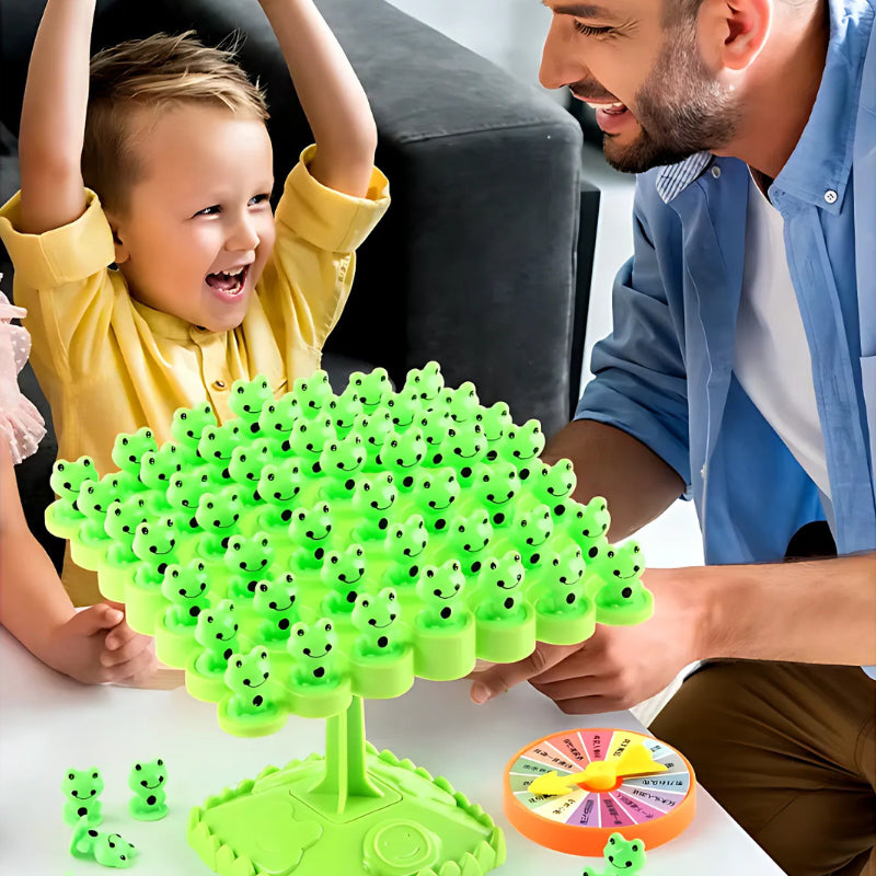 Evenwicht ruimtevaarder Panda Kikkerboom – Concentratietrainingsspel