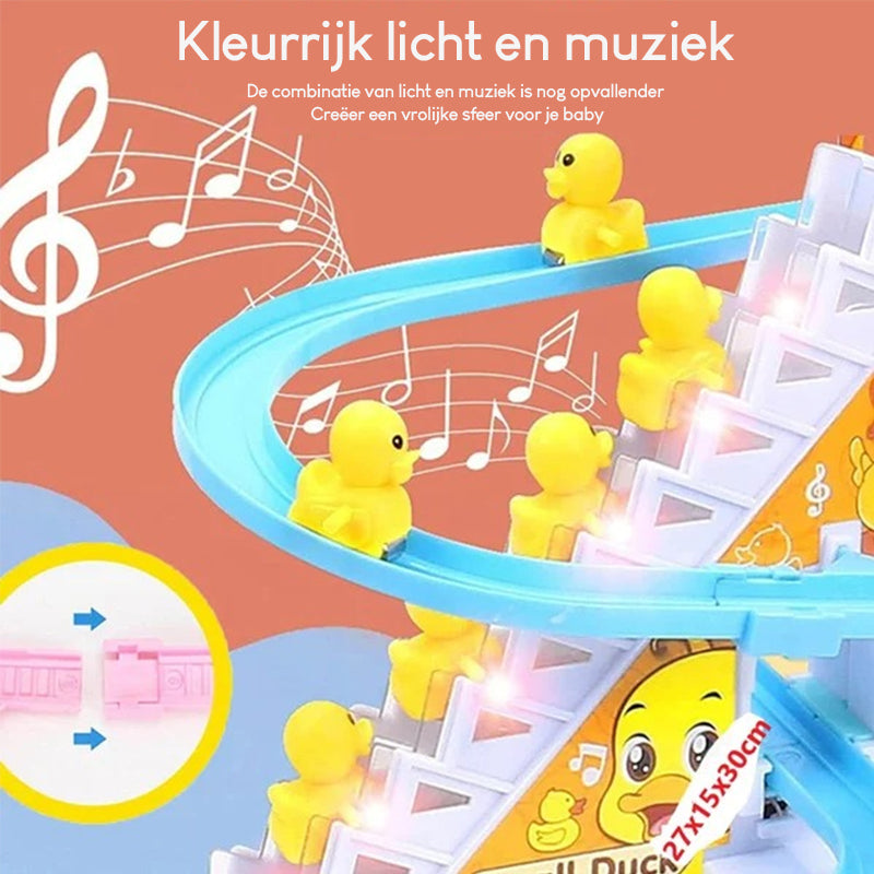 Elektrische Eend Glijbaan Met Verlichting En Muziek