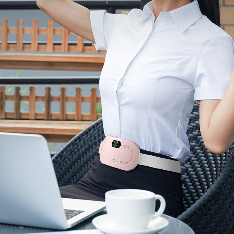 Oplaadbare verwarmde paleisverwarmingsriem met digitaal display