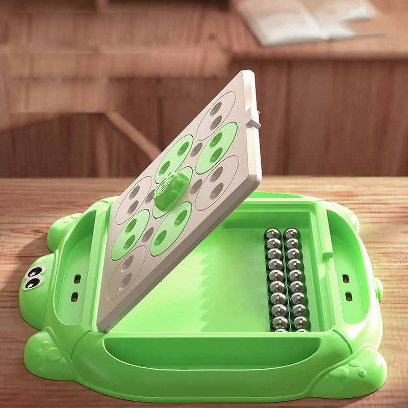 Casual puzzel met magnetisch draaischaak