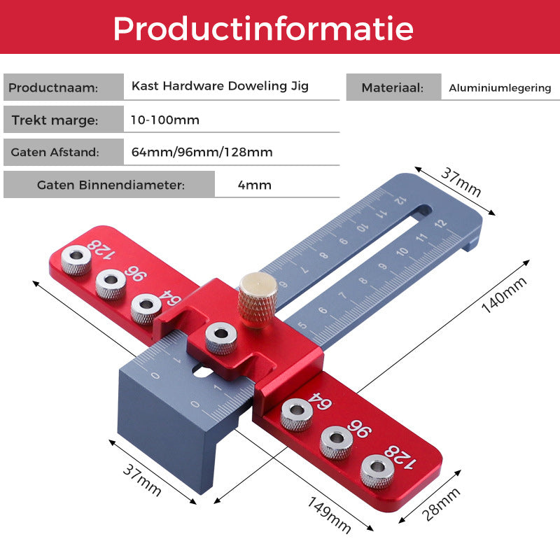 Perforator met ladehandvat