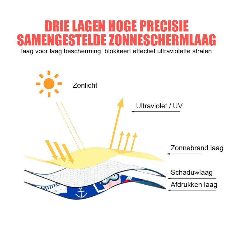 Cartoon autoraam gordijn
