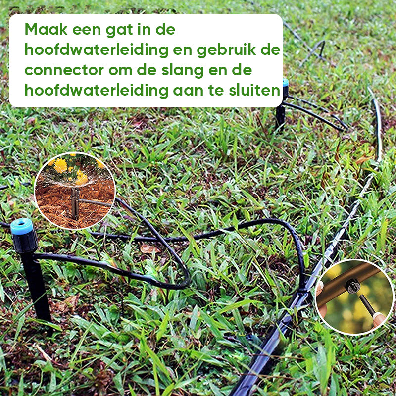Besproeiingsset voor de tuin