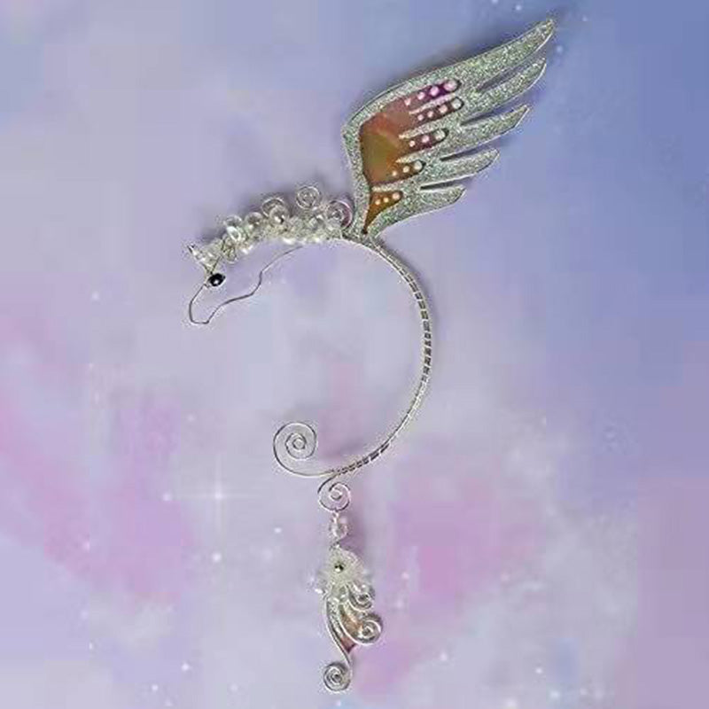 Oorhanger zonder perforatie