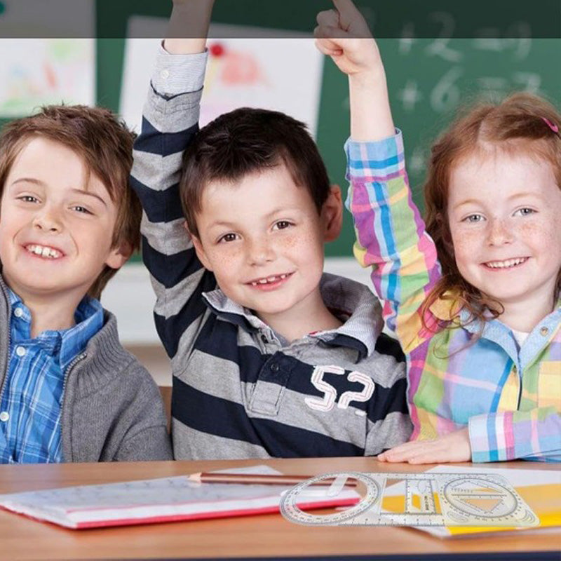 Multifunctionele tekenliniaalset