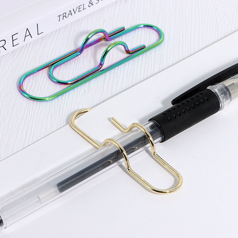 Multifunctionele metaalkleurige paperclips