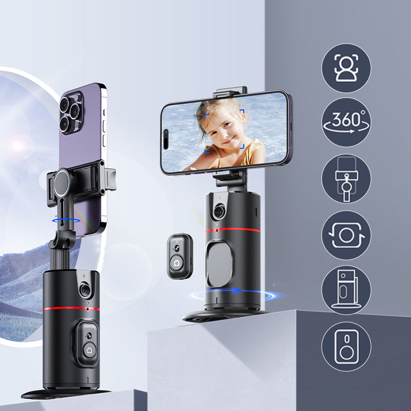 360° Smart Tracking Gimbal met Gezichtsherkenning