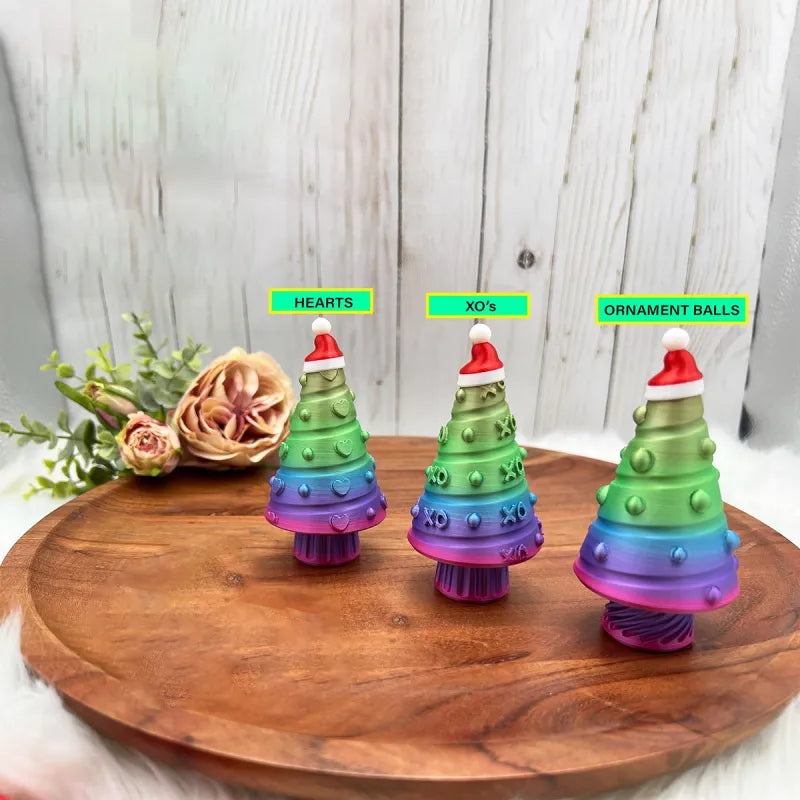 3D-geprint kerstboom-stasher-ornament