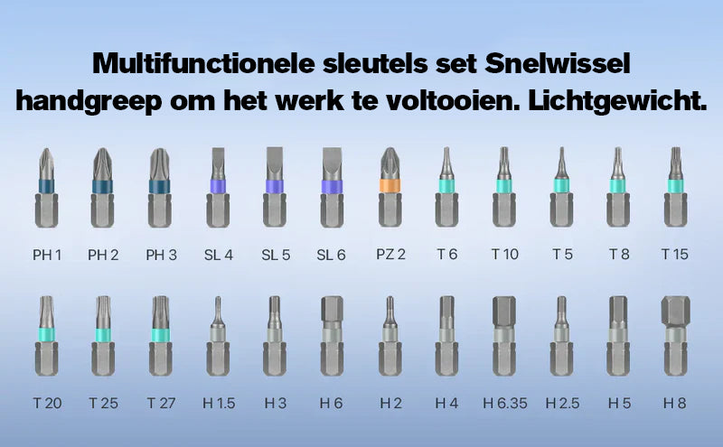 Sunnook 24-in-1 magnetische schroevendraaierset