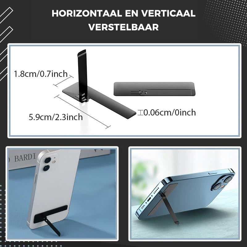 Ultradunne onzichtbare mini-telefoonhouder