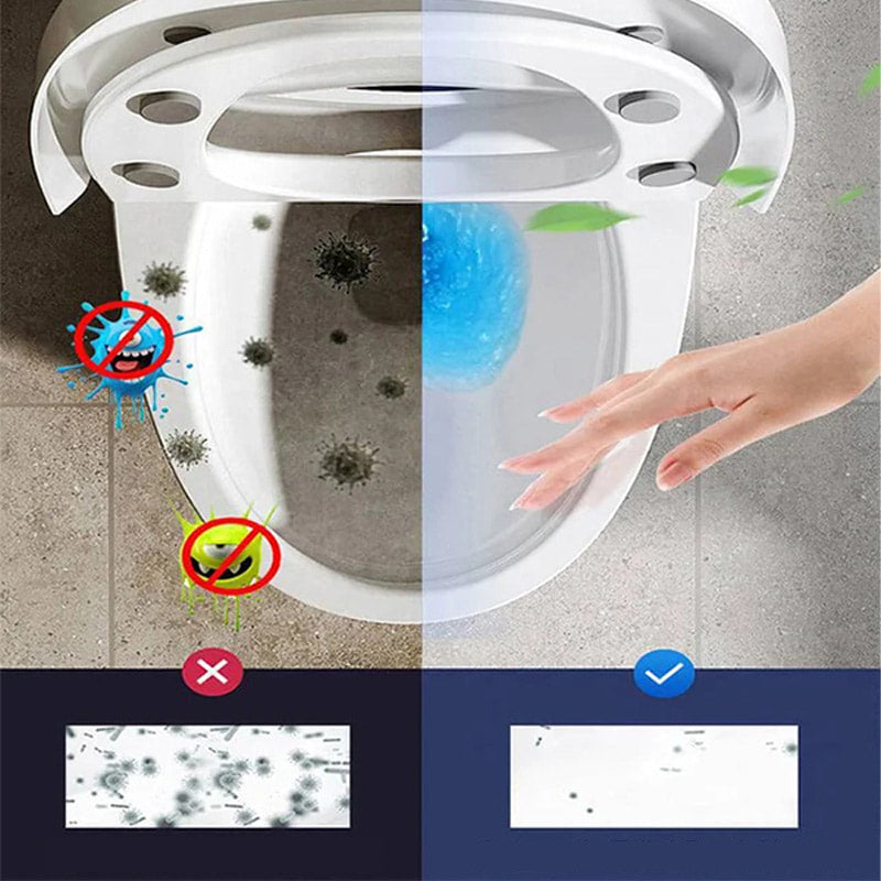 Geconcentreerde ontkalkende toiletreinigingsstick