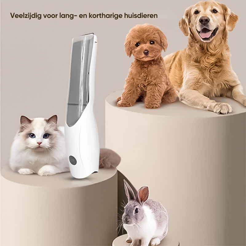 SAKER® Geïntegreerde tondeuse voor scheren en zuigen