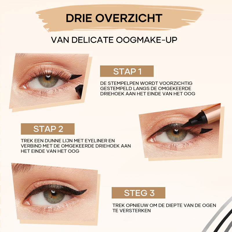 Verleidelijke Cat Eye Stamp Eyeliner