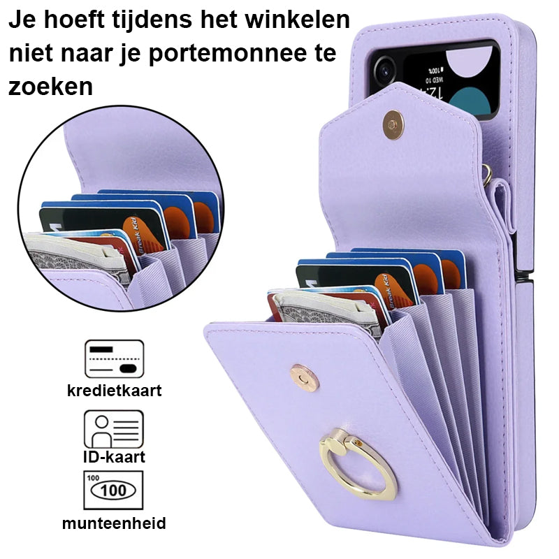 Z Flip5 Opvouwbare Messenger-telefoonhoes voor Samsung Flip4