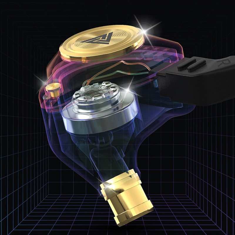 Draagbare bedrade oortelefoon met microfoon