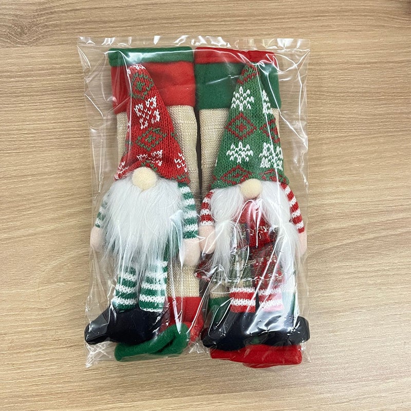 Kerst koelkast deurgreep deksel