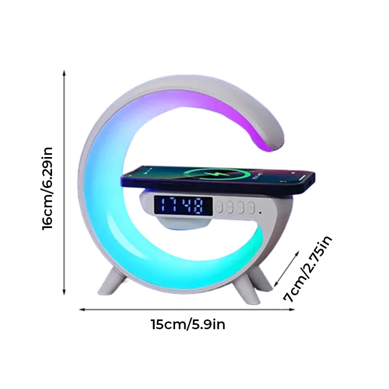 G-vormige led draadloze oplaadbare luidspreker