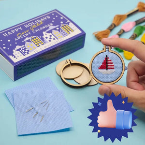 Kerst Kruissteek Adventskalender