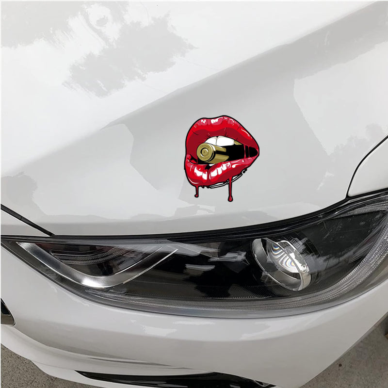 Kogel Lip Decoratieve sticker