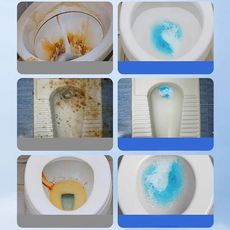 Geconcentreerde ontkalkende toiletreinigingsstick