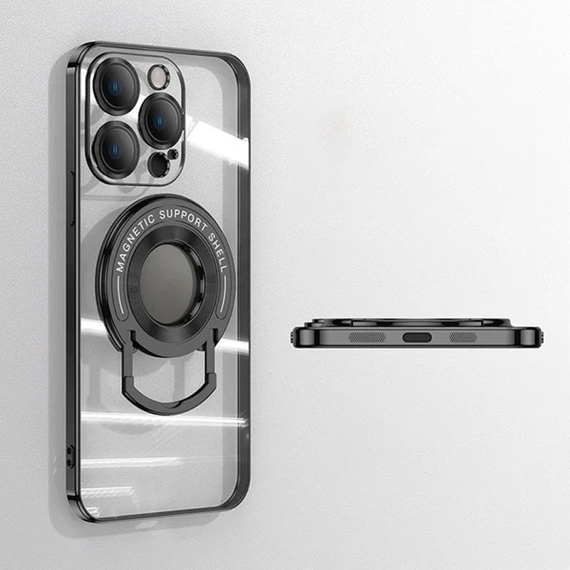 Magnetische houder Plating telefoonhoesje voor iPhone