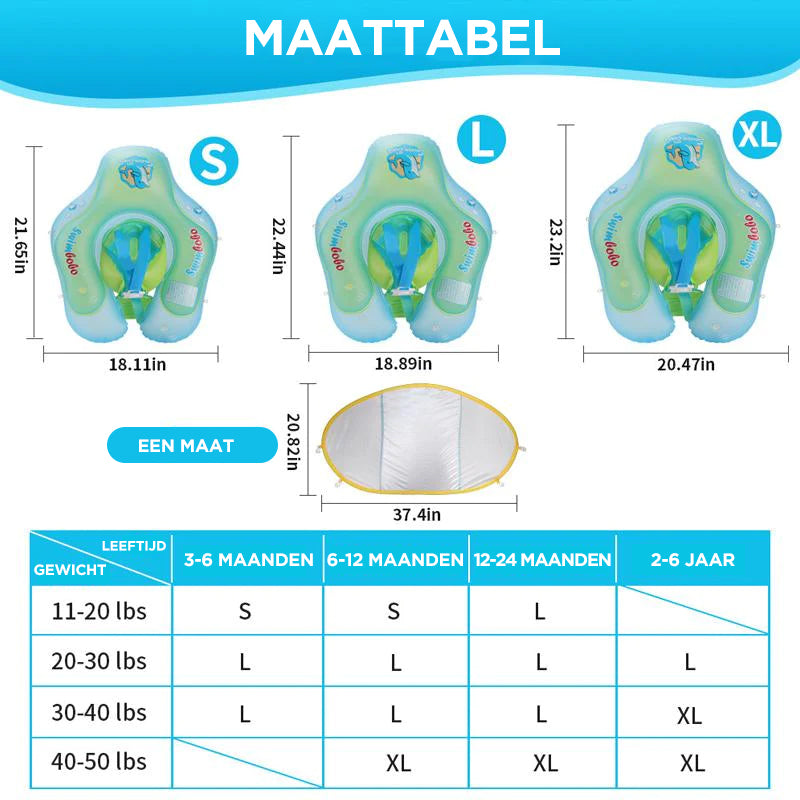 Babyvlotter Met Luifel