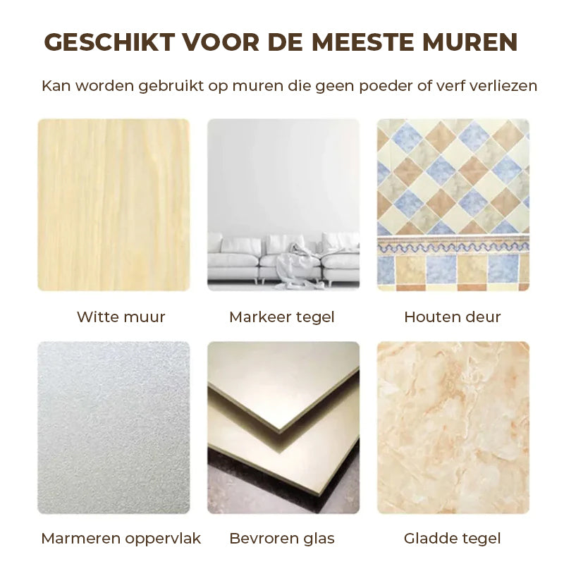 Multifunctionele wandgemonteerde U-vormige draaibare hoekplank