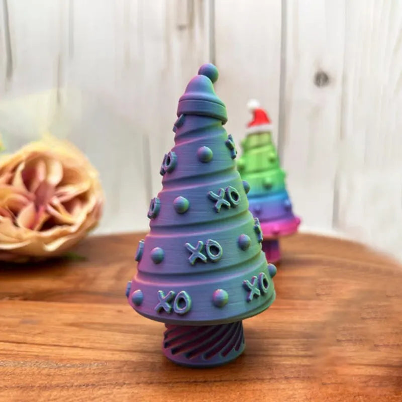 3D-geprint kerstboom-stasher-ornament