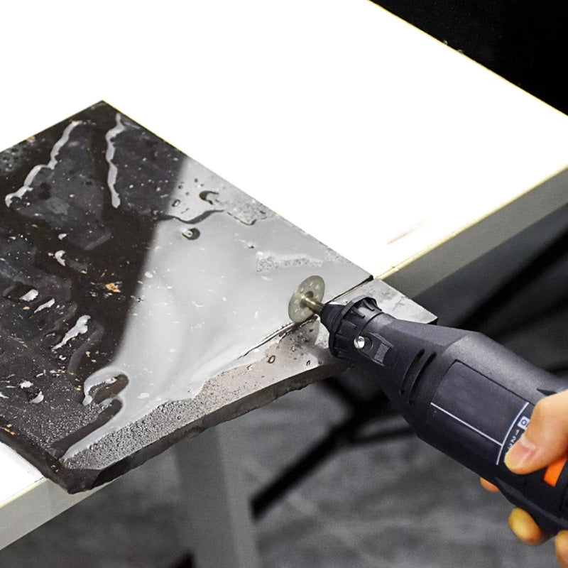 Set van 6 stuks metalen HSS-cirkelzaagbladen