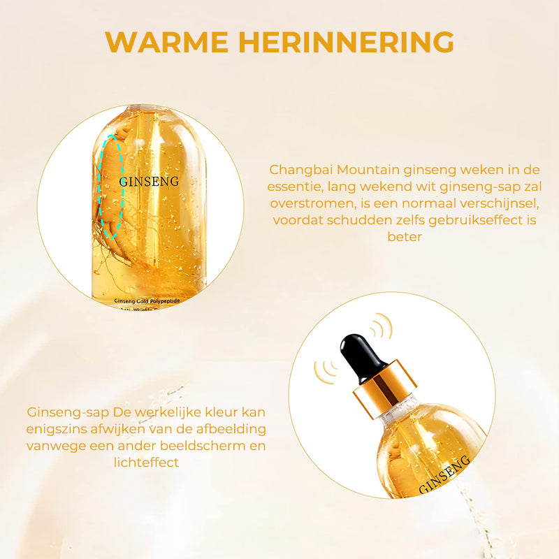 Ginseng Polypeptide Anti-Veroudering Essentie