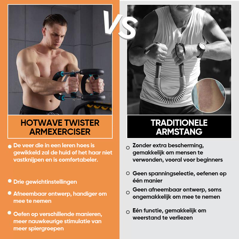 U-vormige armtrainer