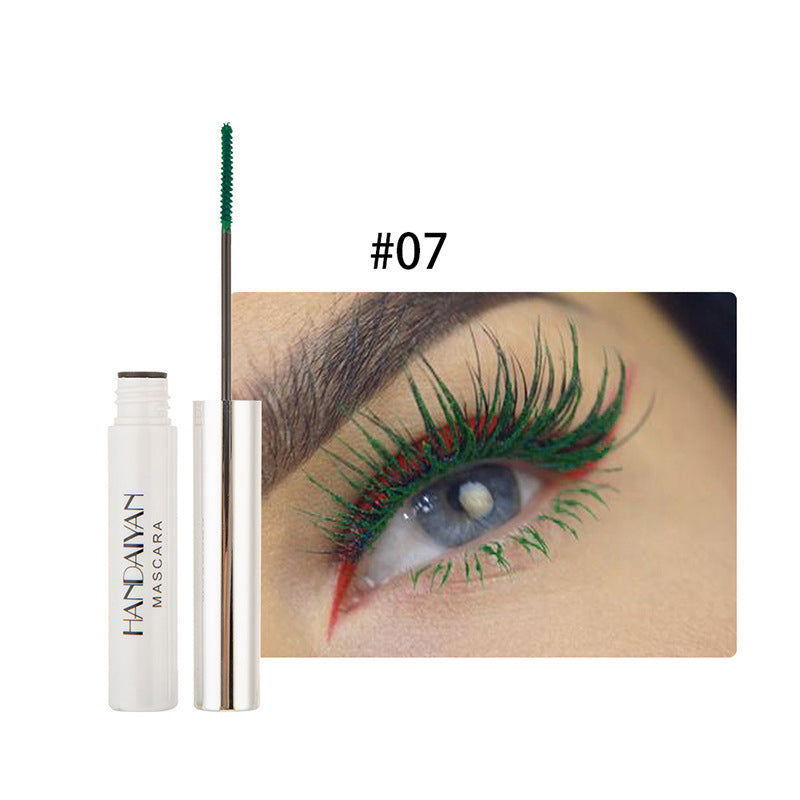 12 kleuren kleurrijke mascara