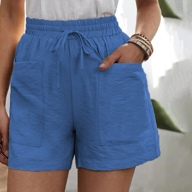 Losse casual short met twee zakken