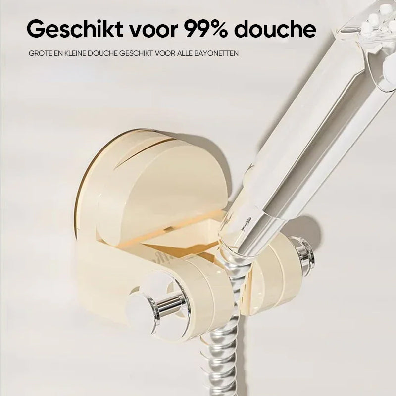 Geïntegreerd doucherek met zuignap