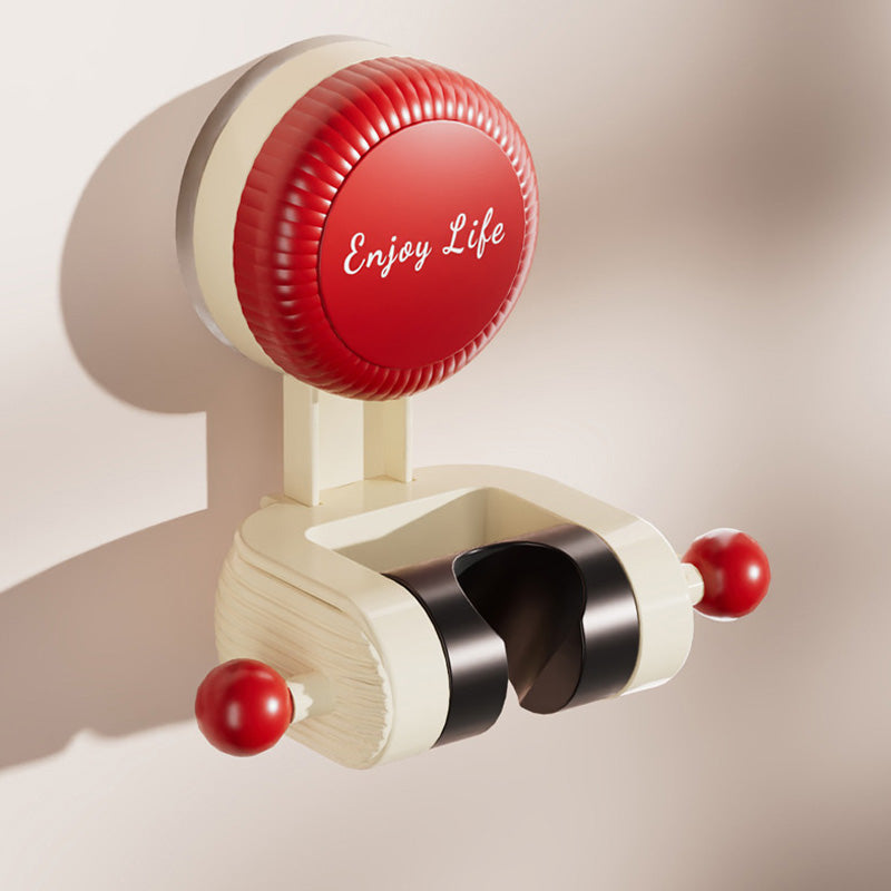 Verstelbare douchehouder met zuignap