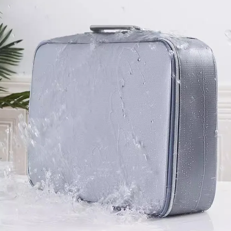 Waterdichte en vuurvaste afsluitbare opbergtas voor documenten