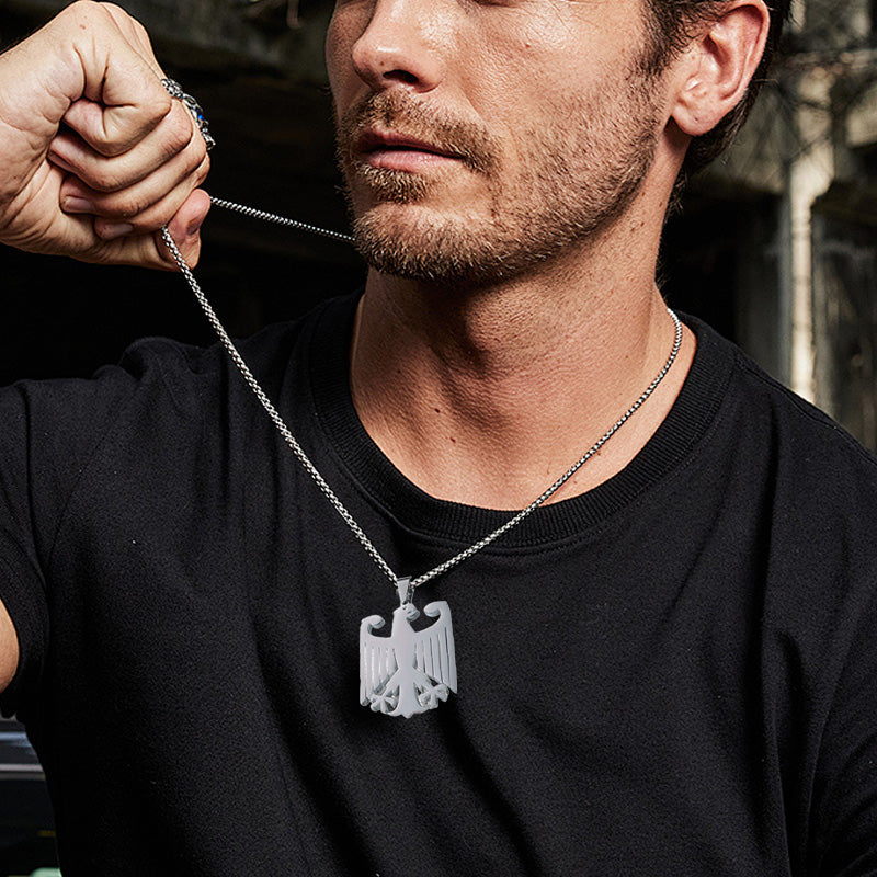 Gepolijst roestvrij staal heren vintage