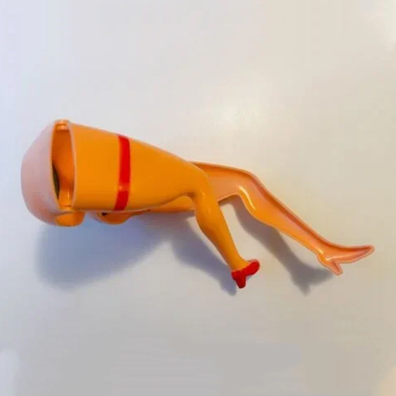 Nieuwigheid been- en billenzonnebril